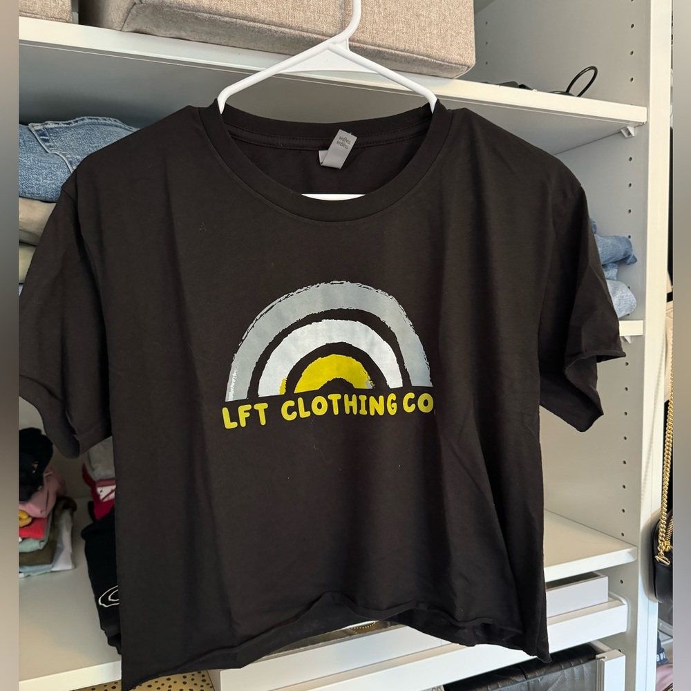 Lft clothing crop work out top
